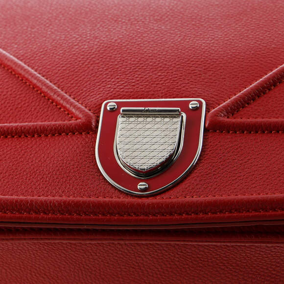 Christian Dior Diorama Flap Bag Grained #183995C88B - Picture 7 of 10